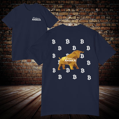 Bitcoin Crypto Bull Shirt - Made in USA