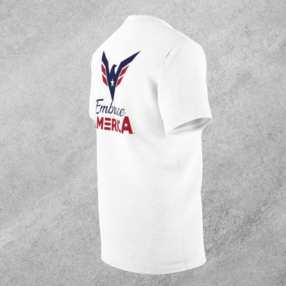 Patriotic America Eagle Stars and Stripes Shirt - Made in USA