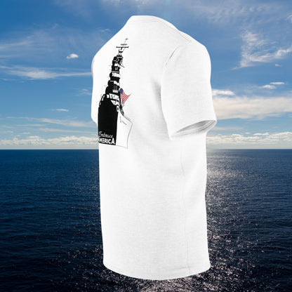 US Navy Battleship Shirt - Made USA